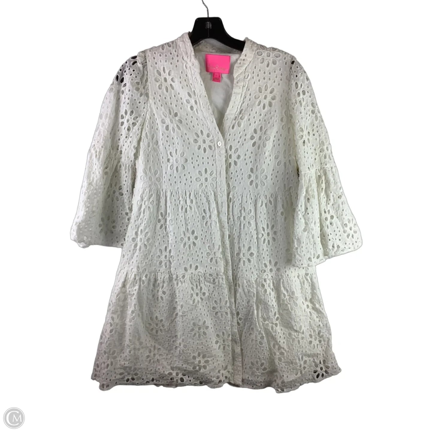 Dress Designer By Lilly Pulitzer In White, Size: 6