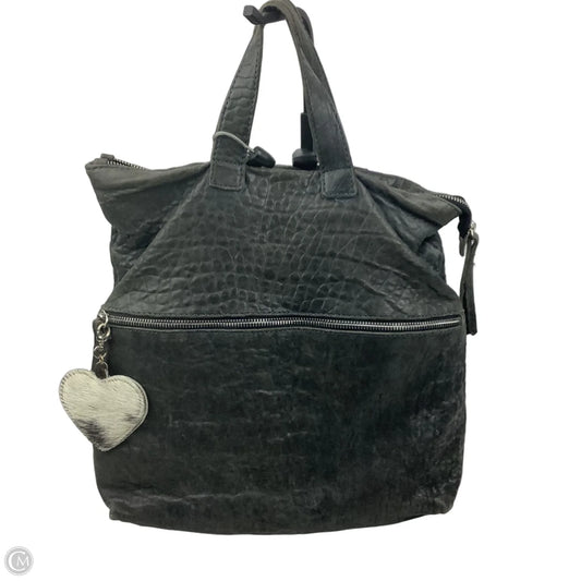 Backpack Leather By Clothes Mentor, Size: Medium
