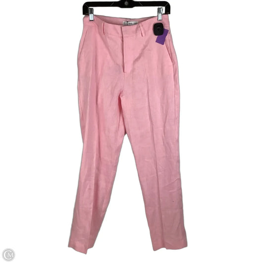 Pants Linen By Mng In Pink, Size: 4