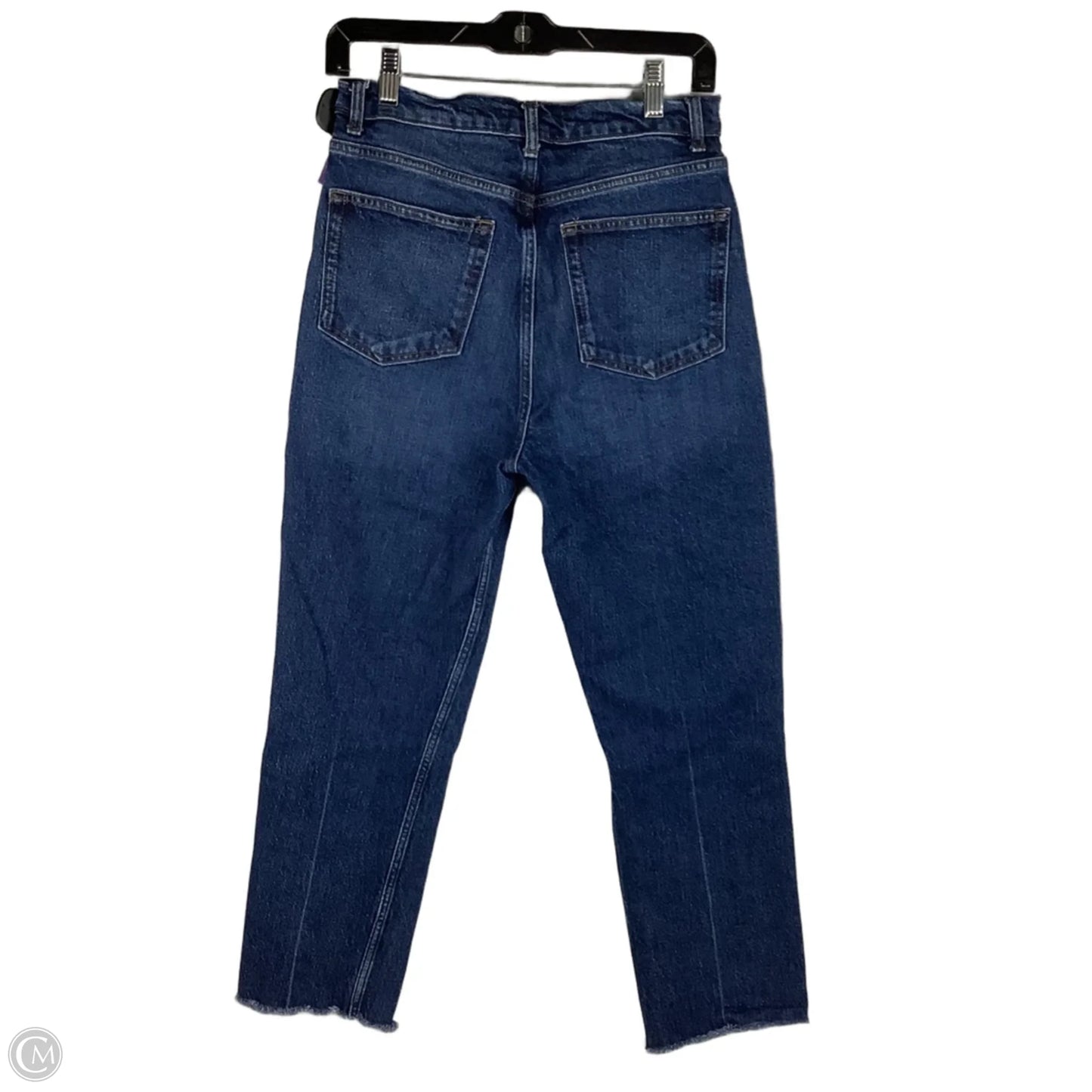Jeans Straight By Reformation In Blue Denim, Size: 6 (28)