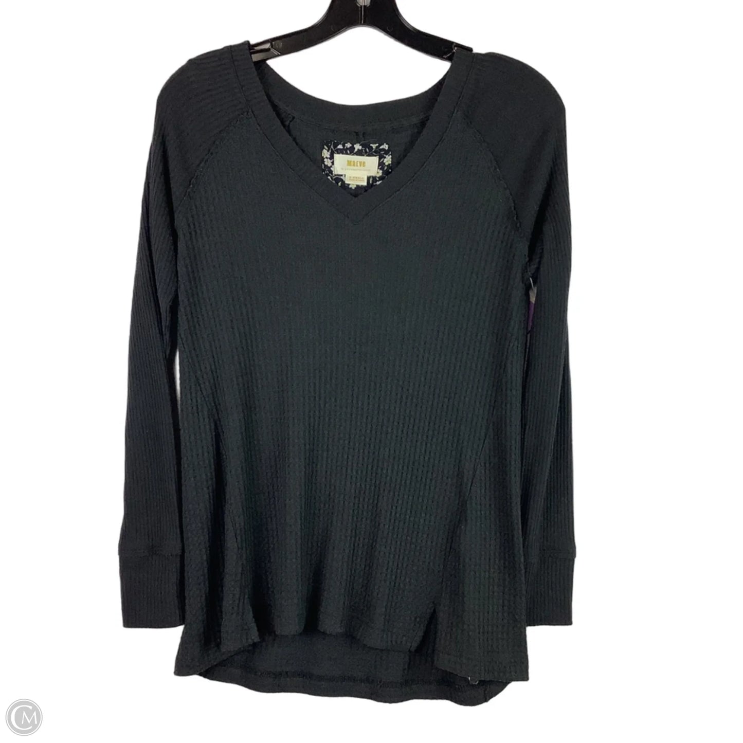Top Long Sleeve By Maeve In Black, Size: Xs