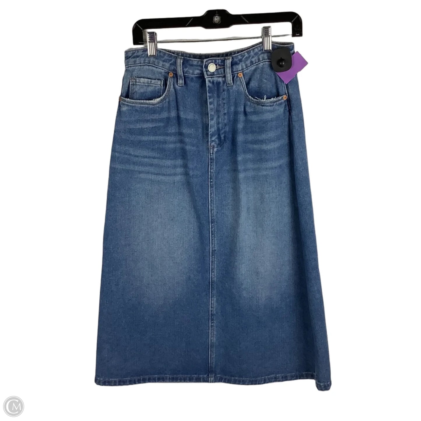 Skirt Maxi By Blanknyc In Blue Denim, Size: 4 (27)
