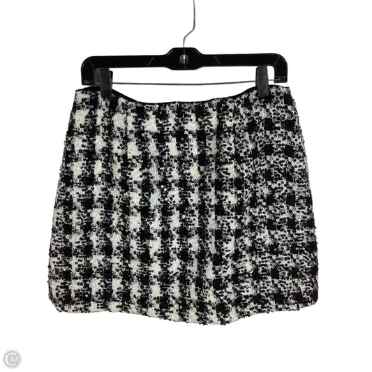 Skirt Mini & Short By Antonio Melani In Black & White, Size: 6