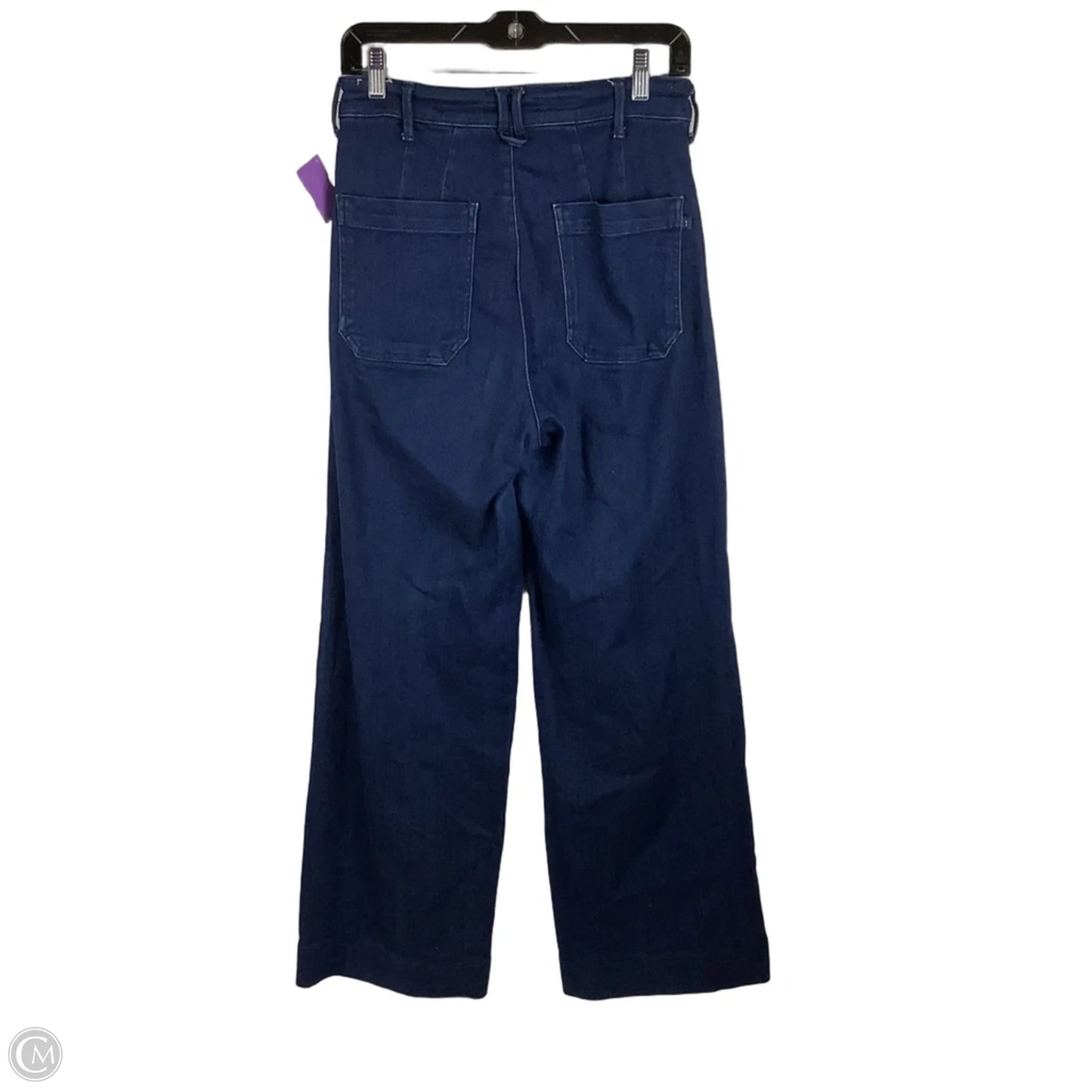 Jeans Wide Leg By Pilcro In Blue Denim, Size: 4 (27)