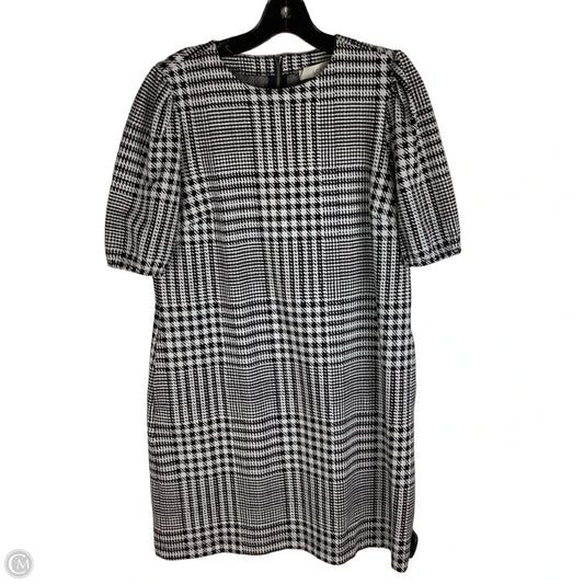 Dress Work By Loft In Plaid Pattern, Size: M