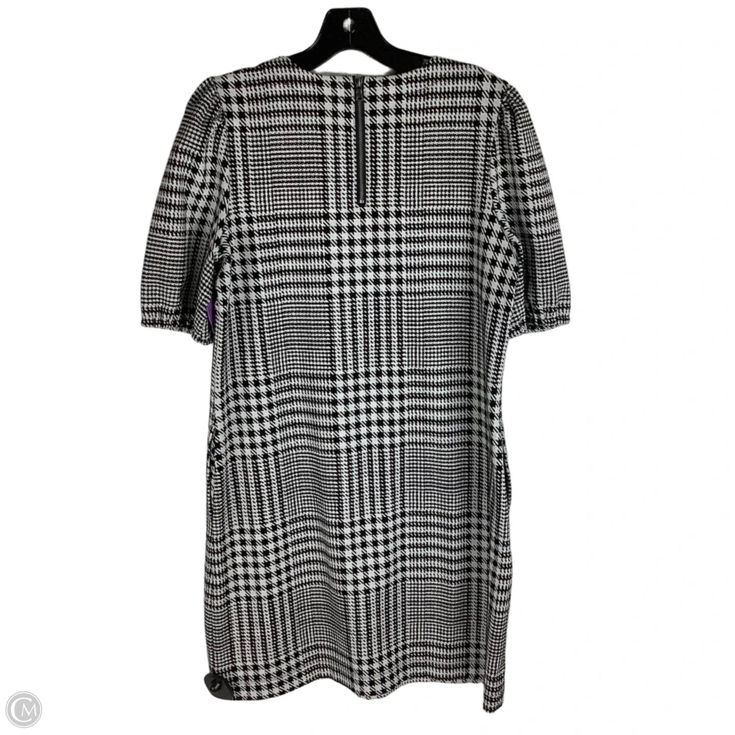 Dress Work By Loft In Plaid Pattern, Size: M