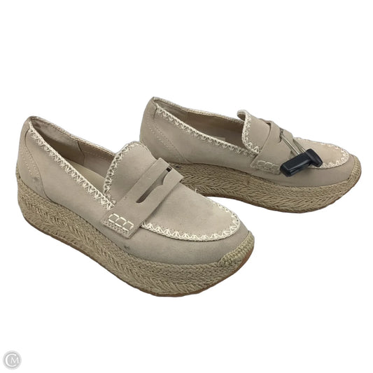 Shoes Heels Platform By Dolce Vita In Cream, Size: 7