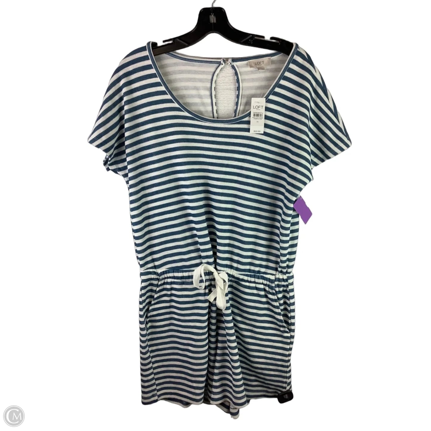 Romper By Loft In Blue, Size: M