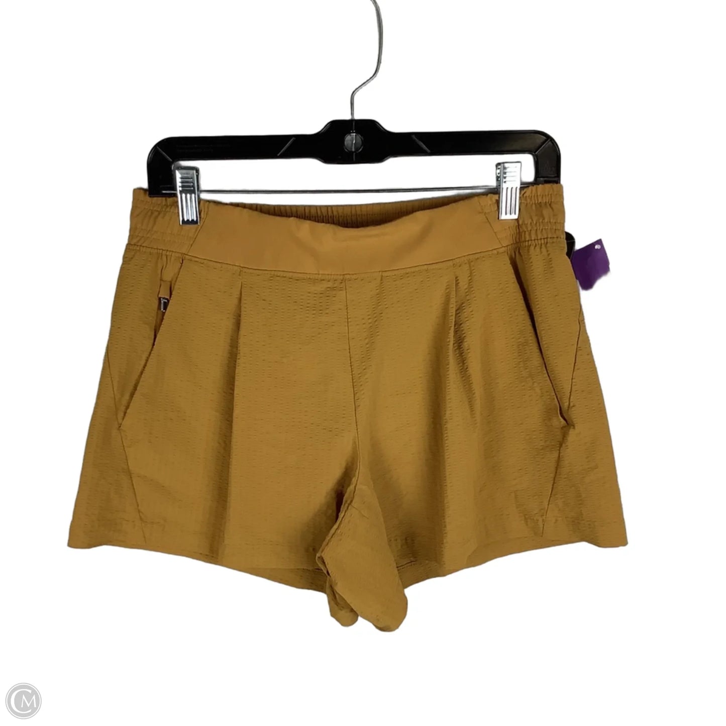 Athletic Shorts By Athleta In Yellow, Size: 6