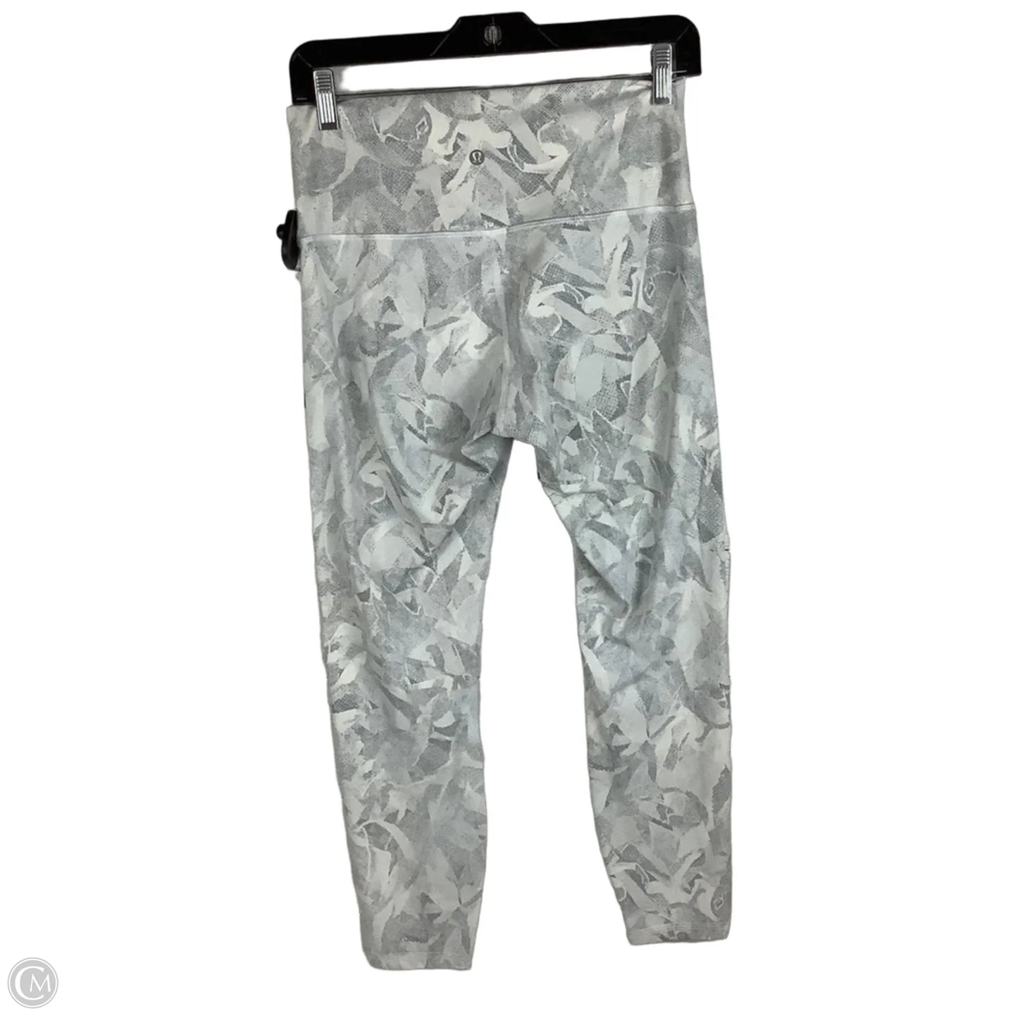 Athletic Leggings By Lululemon In Grey, Size: 8