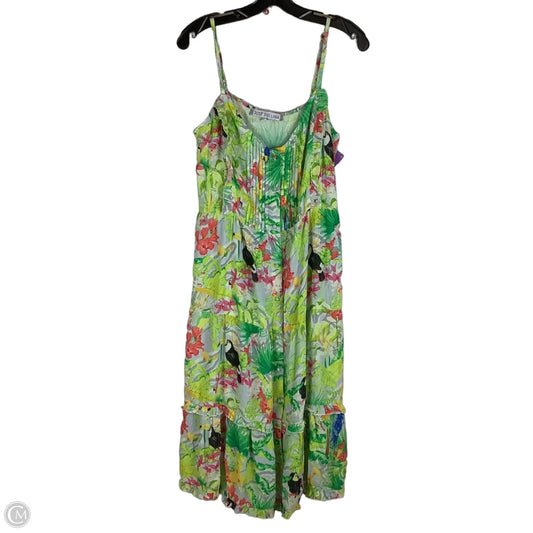 Dress Casual Maxi By Cmc In Green, Size: M