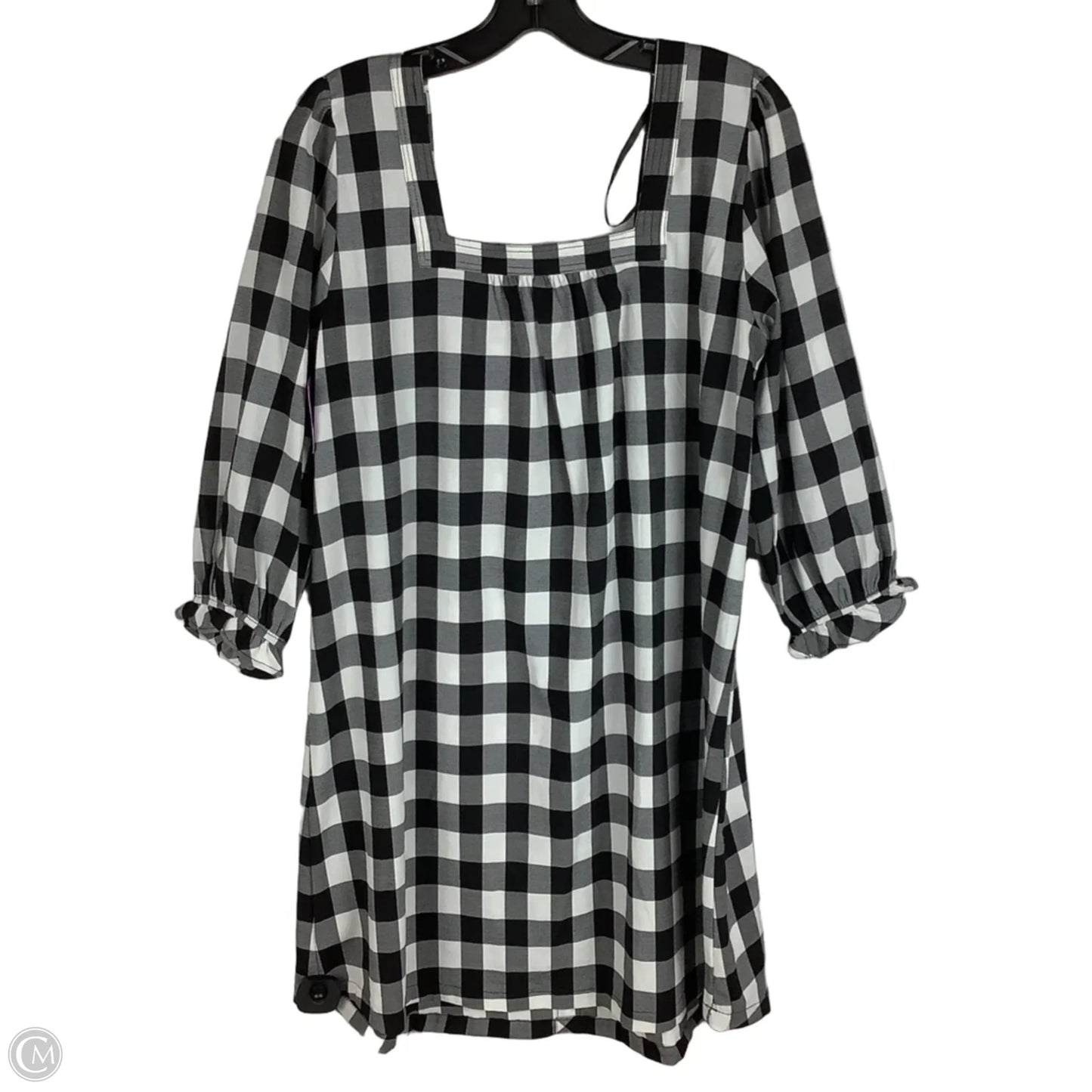 Dress Casual Short By Mudpie In Black & White, Size: S