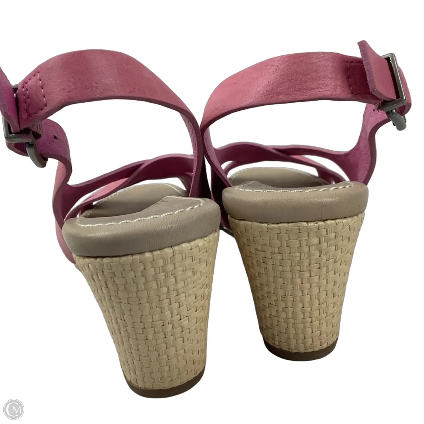Sandals Designer By Ugg In Pink, Size: 6