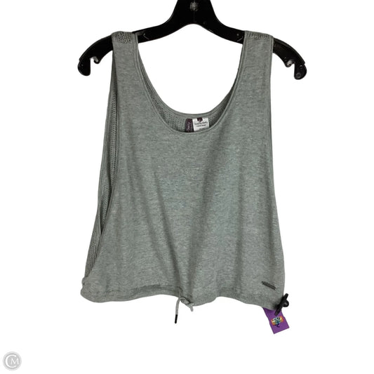 Top Sleeveless By Sweaty Betty In Grey, Size: L