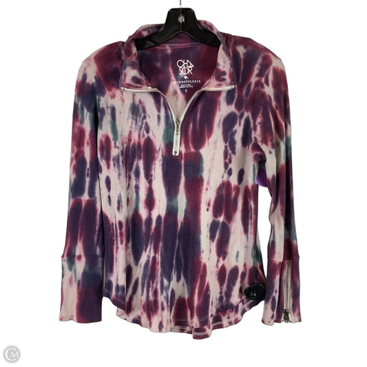 Top Long Sleeve By Chaser In Purple, Size: S