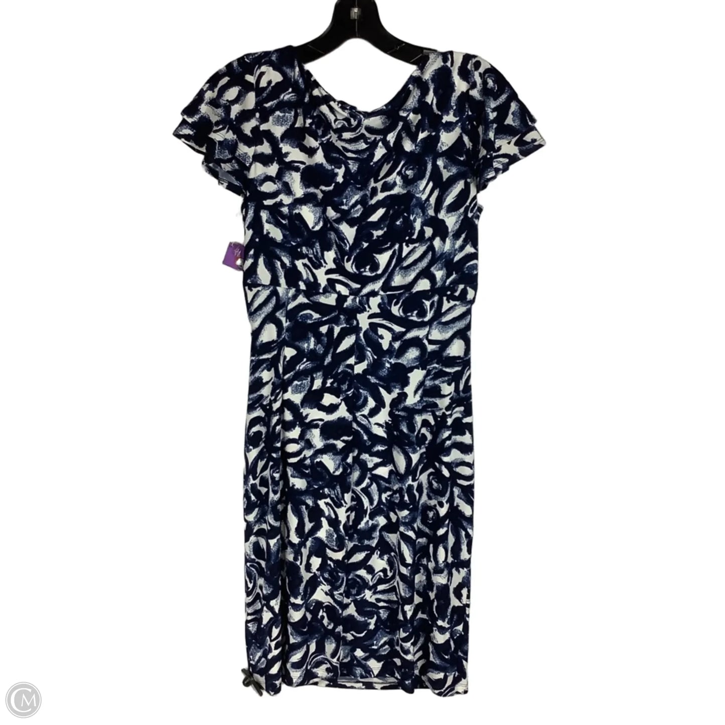 Dress Work By Ralph Lauren In Blue, Size: 10 petite