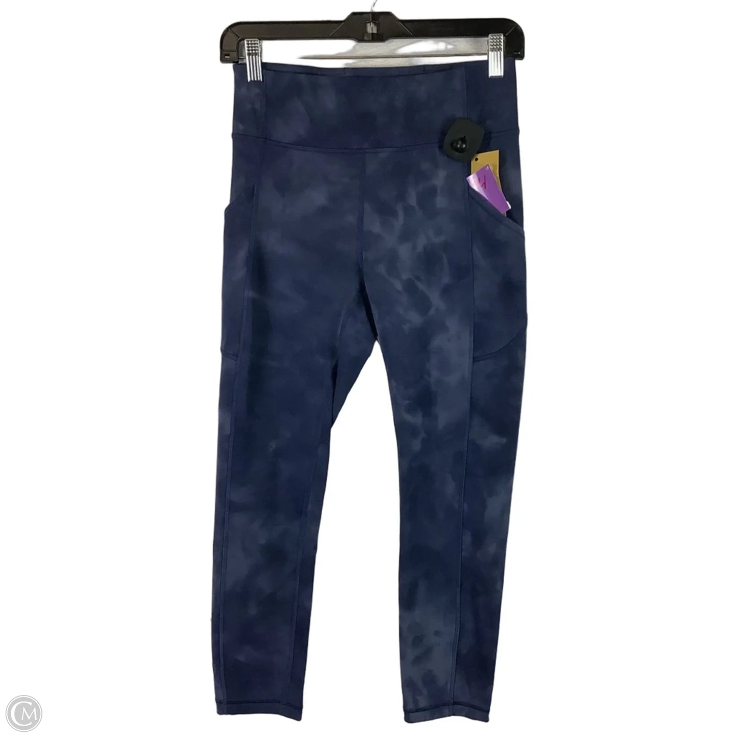 Athletic Leggings By Lululemon In Blue, Size: 6