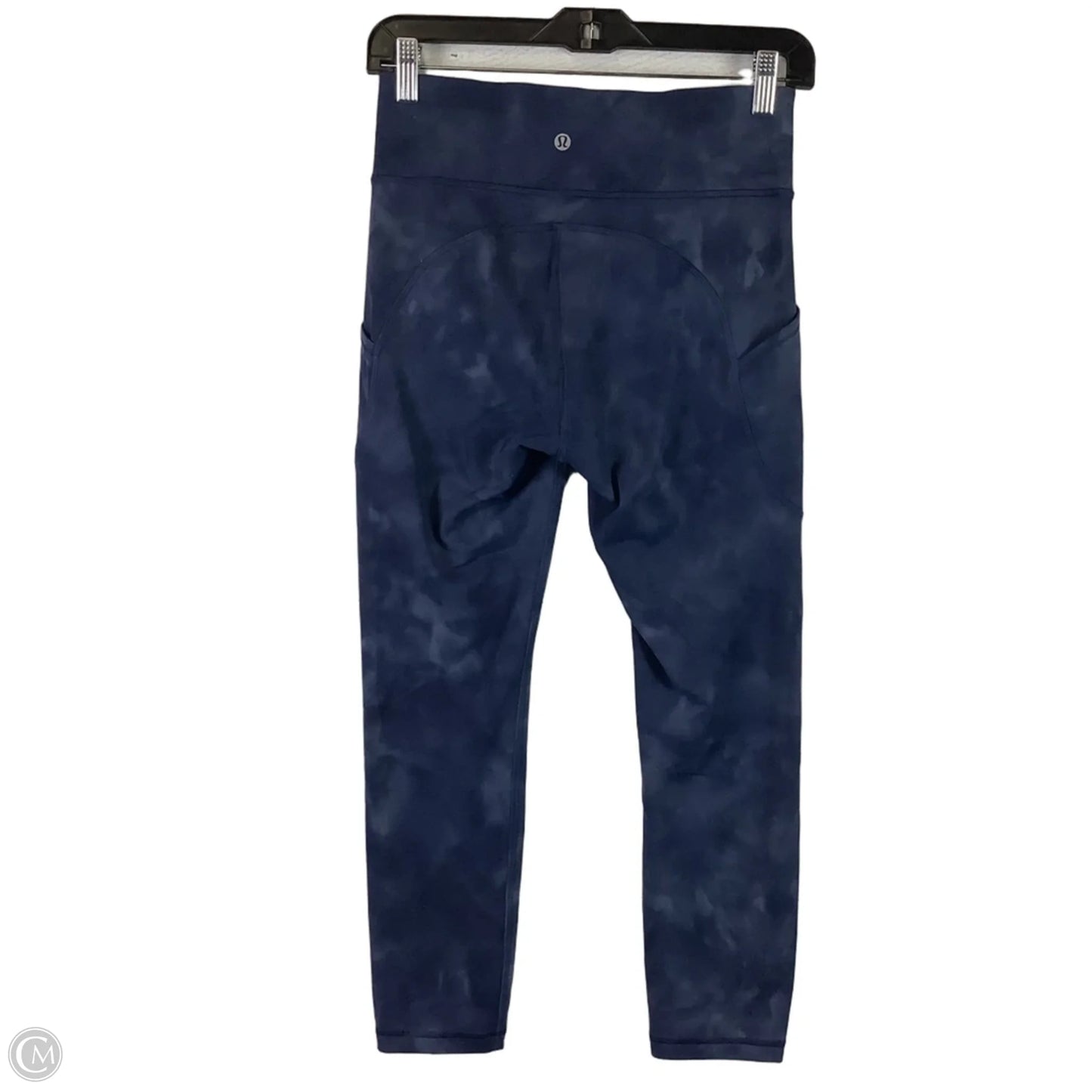Athletic Leggings By Lululemon In Blue, Size: 6