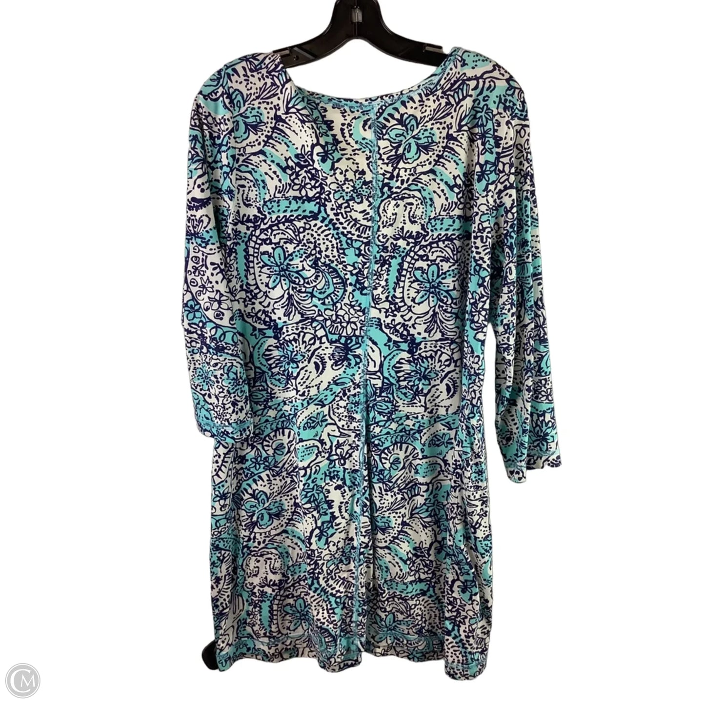 Dress Designer By Lilly Pulitzer In Blue, Size: Xl