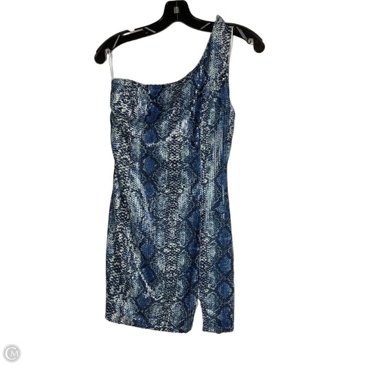 Dress Party Short By Superdown In Blue, Size: M
