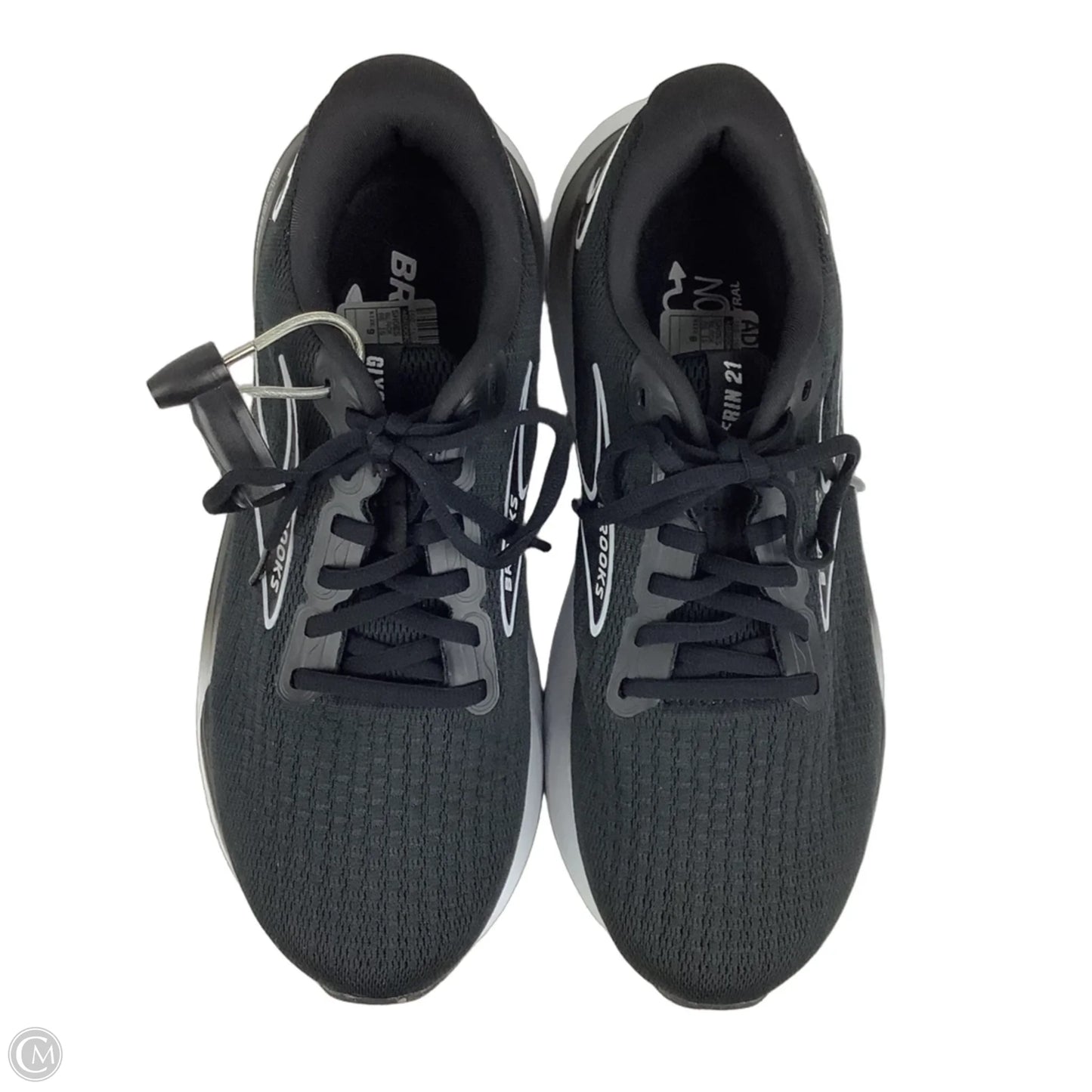 Shoes Athletic By Brooks In Black, Size: 9