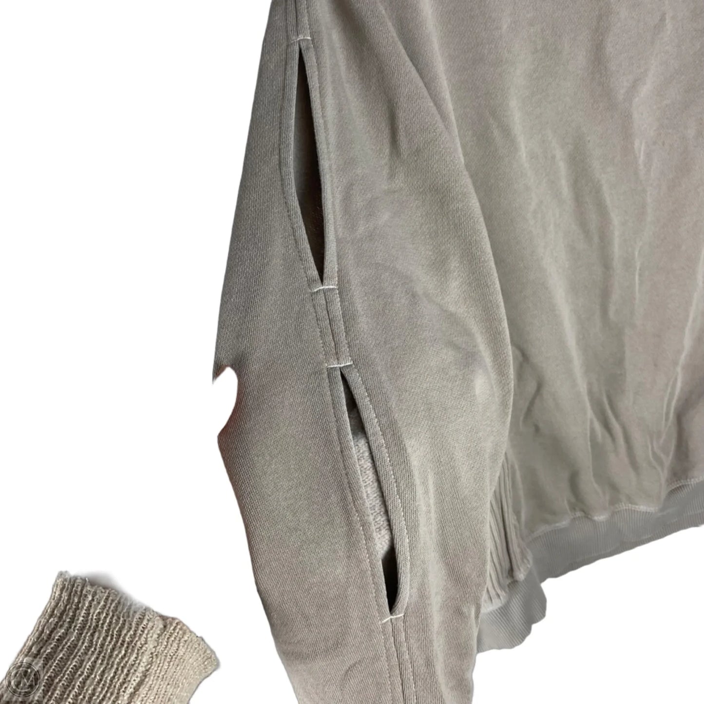 Sweatshirt Crewneck By Aerie In Tan, Size: Xxs