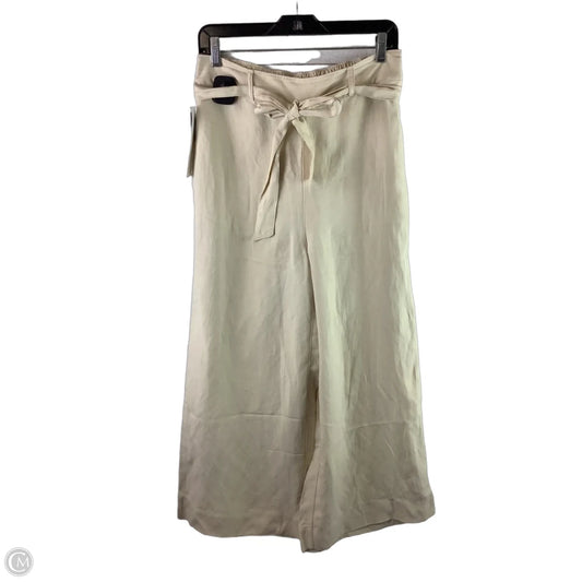 Pants Designer By Halston In Cream, Size: M