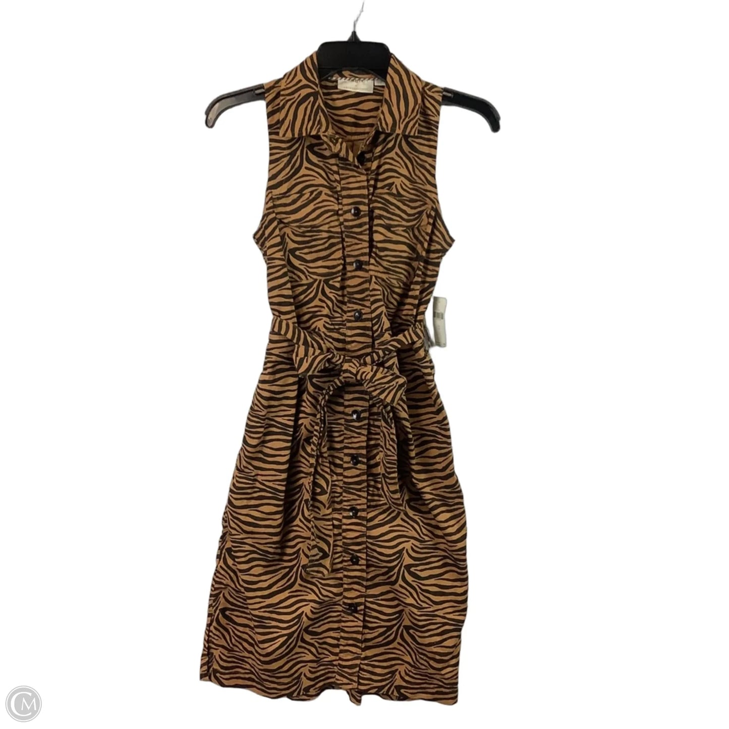 Dress Casual Short By Maeve In Animal Print, Size: Xs