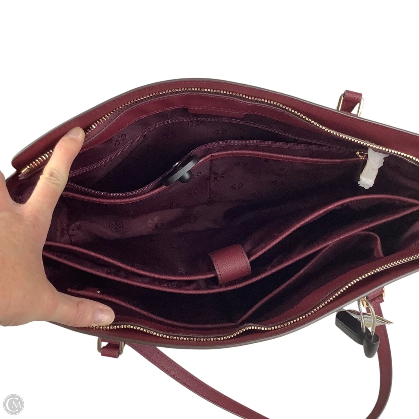Handbag Designer By Tory Burch, Size: Large