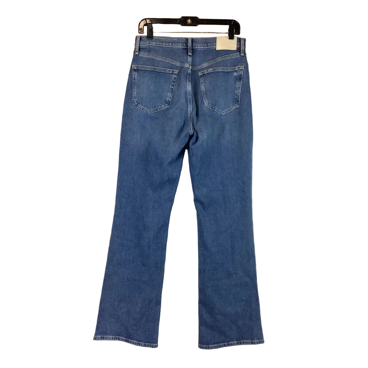 Jeans Straight By Rag And Bone In Blue Denim, Size: 6 (28)