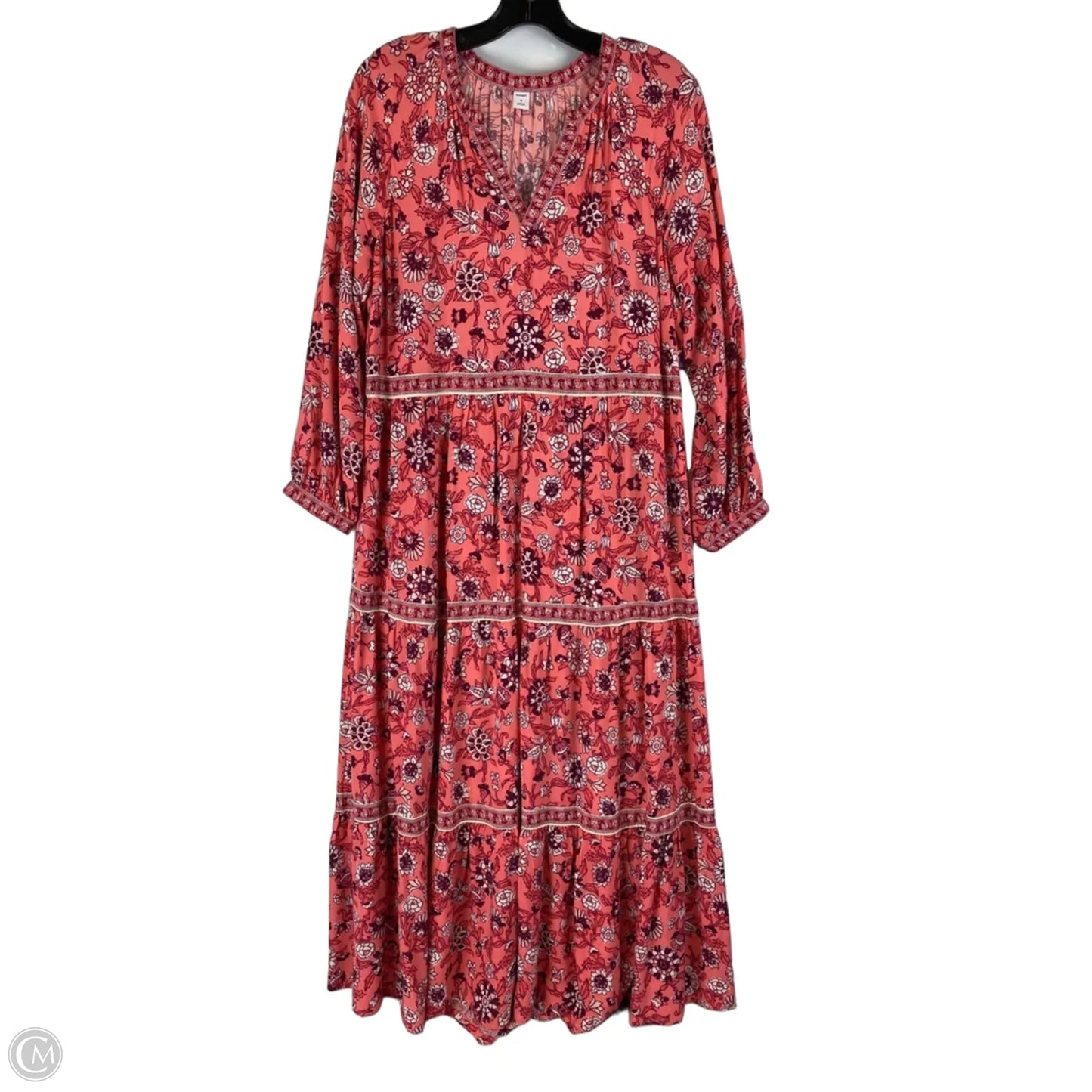 Dress Casual Maxi By Old Navy In Pink, Size: M