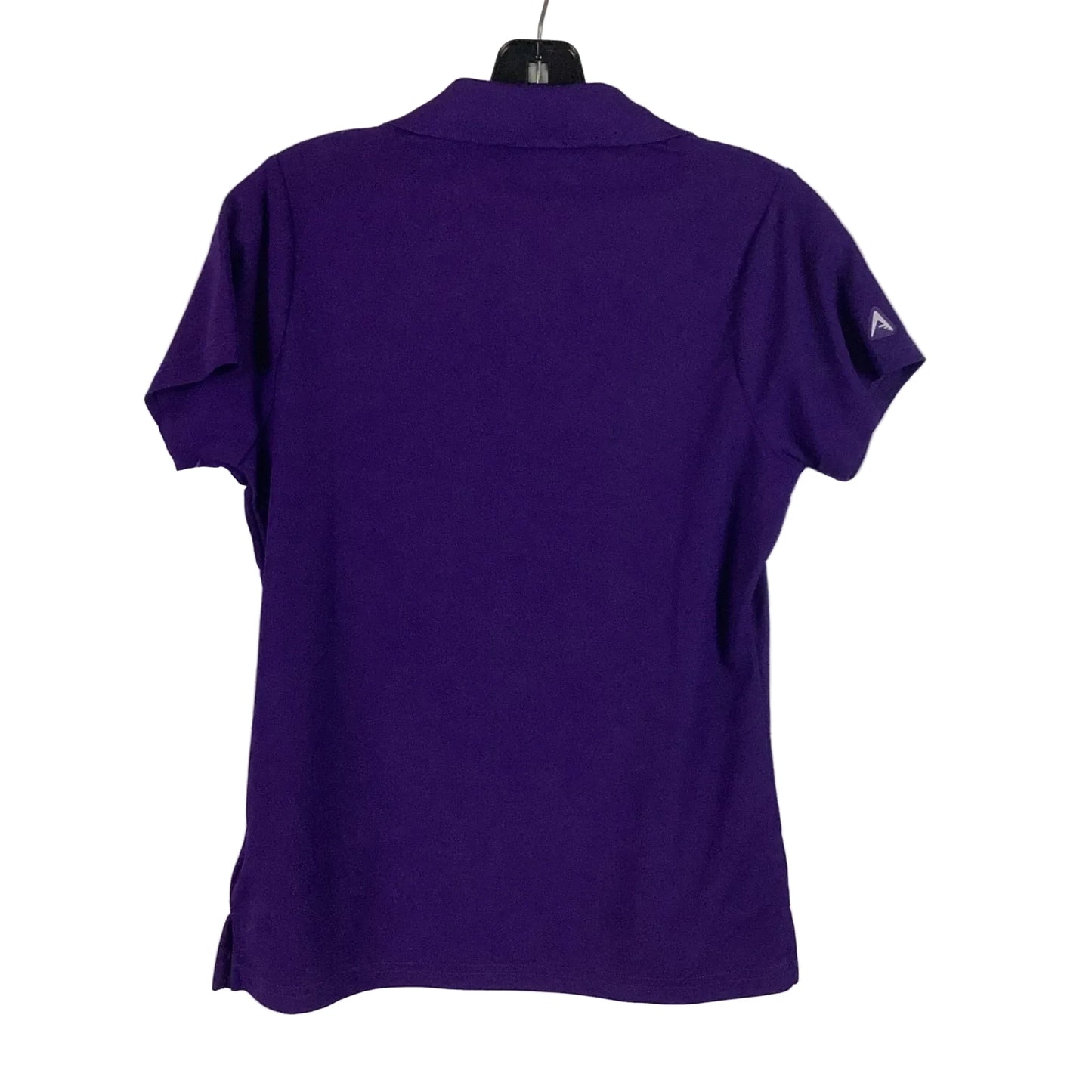 Athletic Top Short Sleeve By Antigua In Purple, Size: S