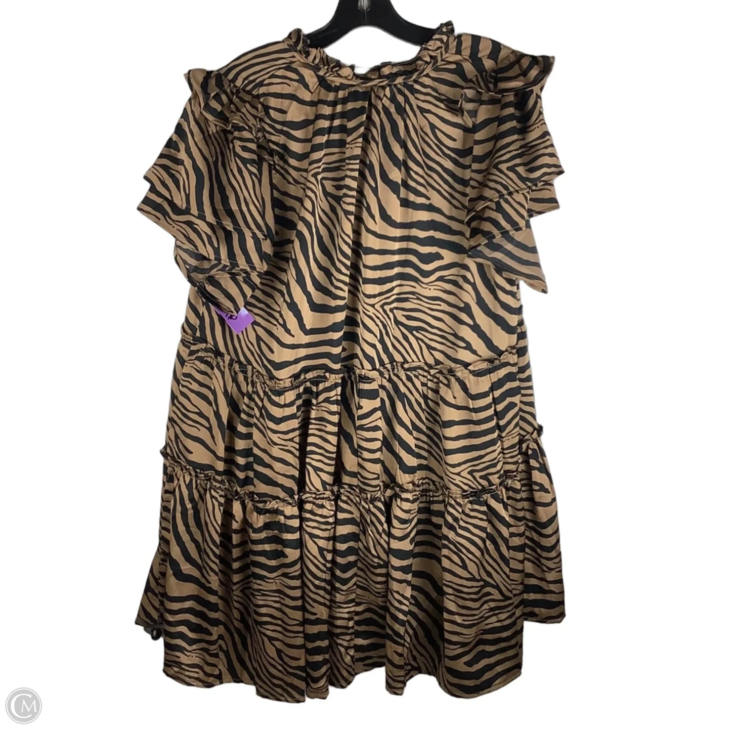 Dress Party Short By Entro In Animal Print, Size: L