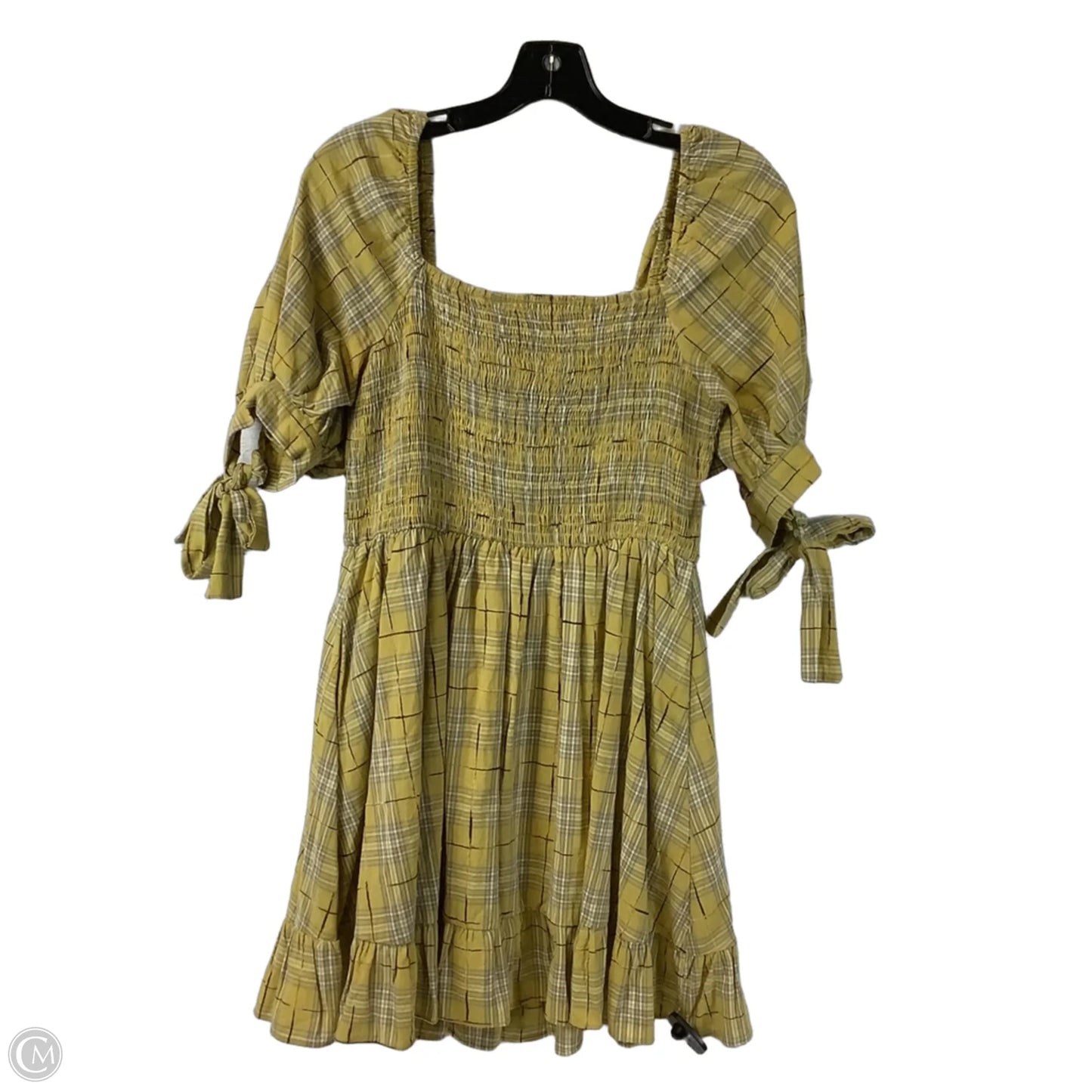 Dress Casual Short By &merci In Yellow, Size: M