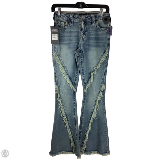 Jeans Flared By True Religion In Blue Denim, Size: 2