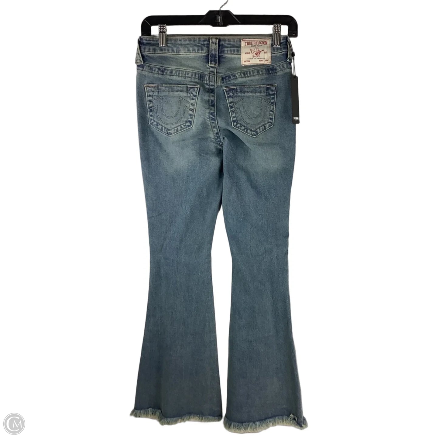 Jeans Flared By True Religion In Blue Denim, Size: 2