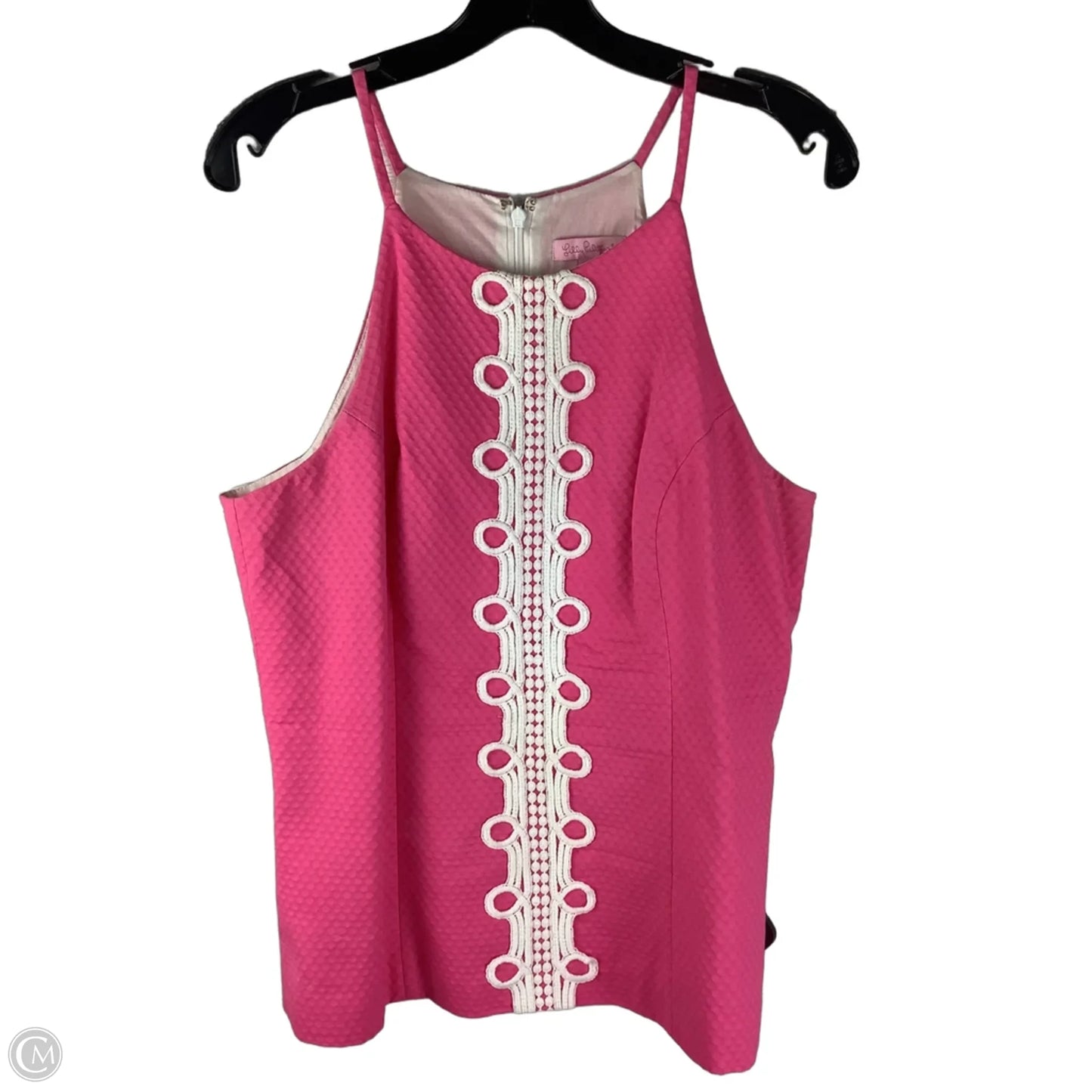 Top Sleeveless Designer By Lilly Pulitzer In Pink, Size: 12