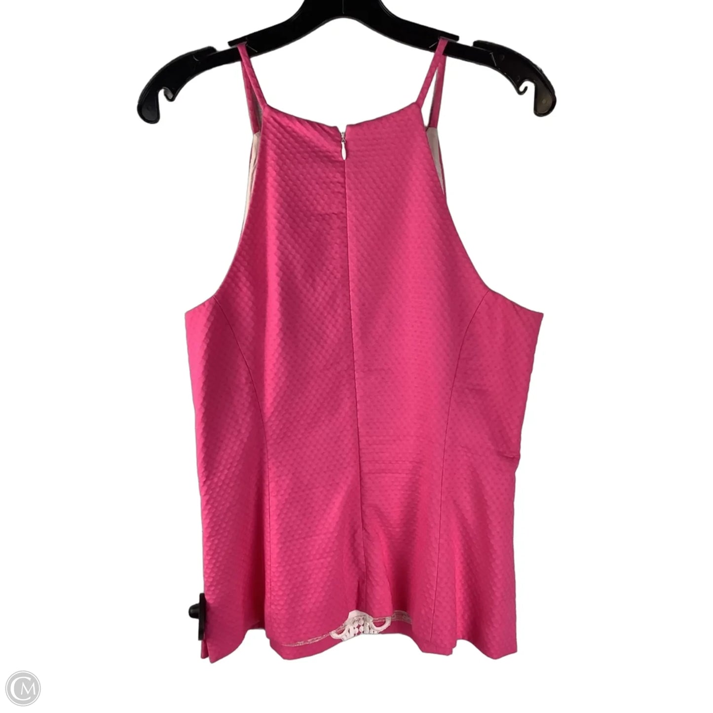 Top Sleeveless Designer By Lilly Pulitzer In Pink, Size: 12