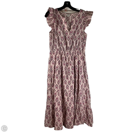 Dress Casual Maxi By J. Crew In Pink, Size: 6