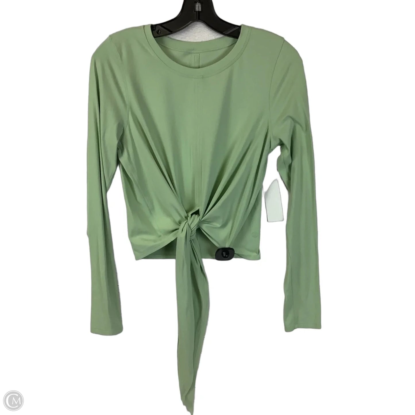 Athletic Top Long Sleeve Crewneck By Lululemon In Green