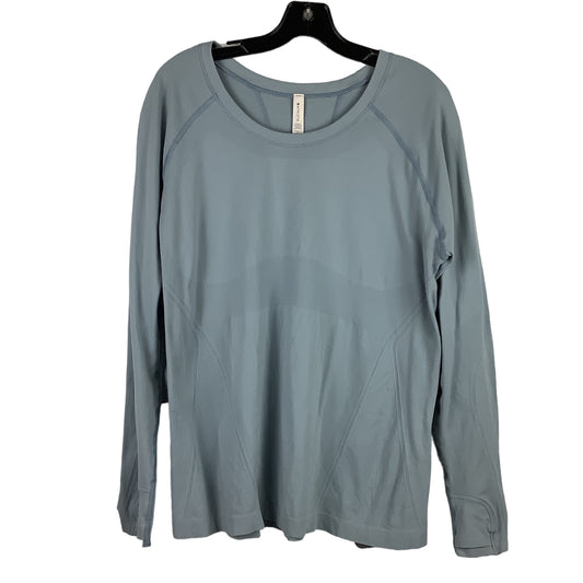 Athletic Top Long Sleeve Collar By Athleta  Size: 1x