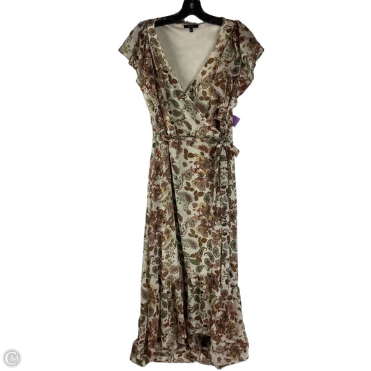 Dress Casual Maxi By Drew In Floral Print, Size: M