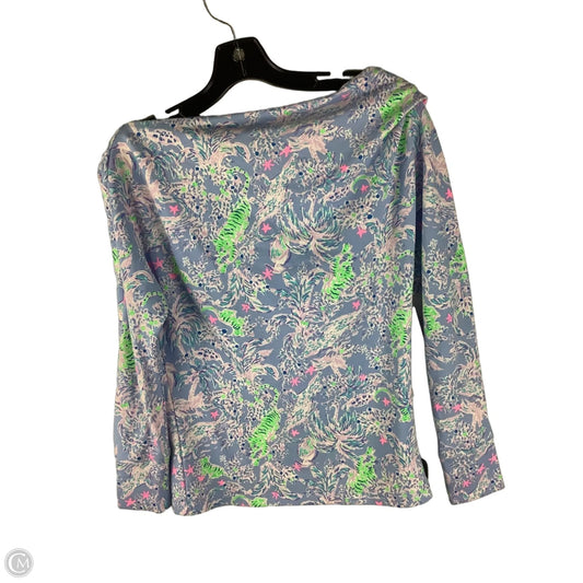 Top Long Sleeve Designer By Lilly Pulitzer In Purple, Size: Xs