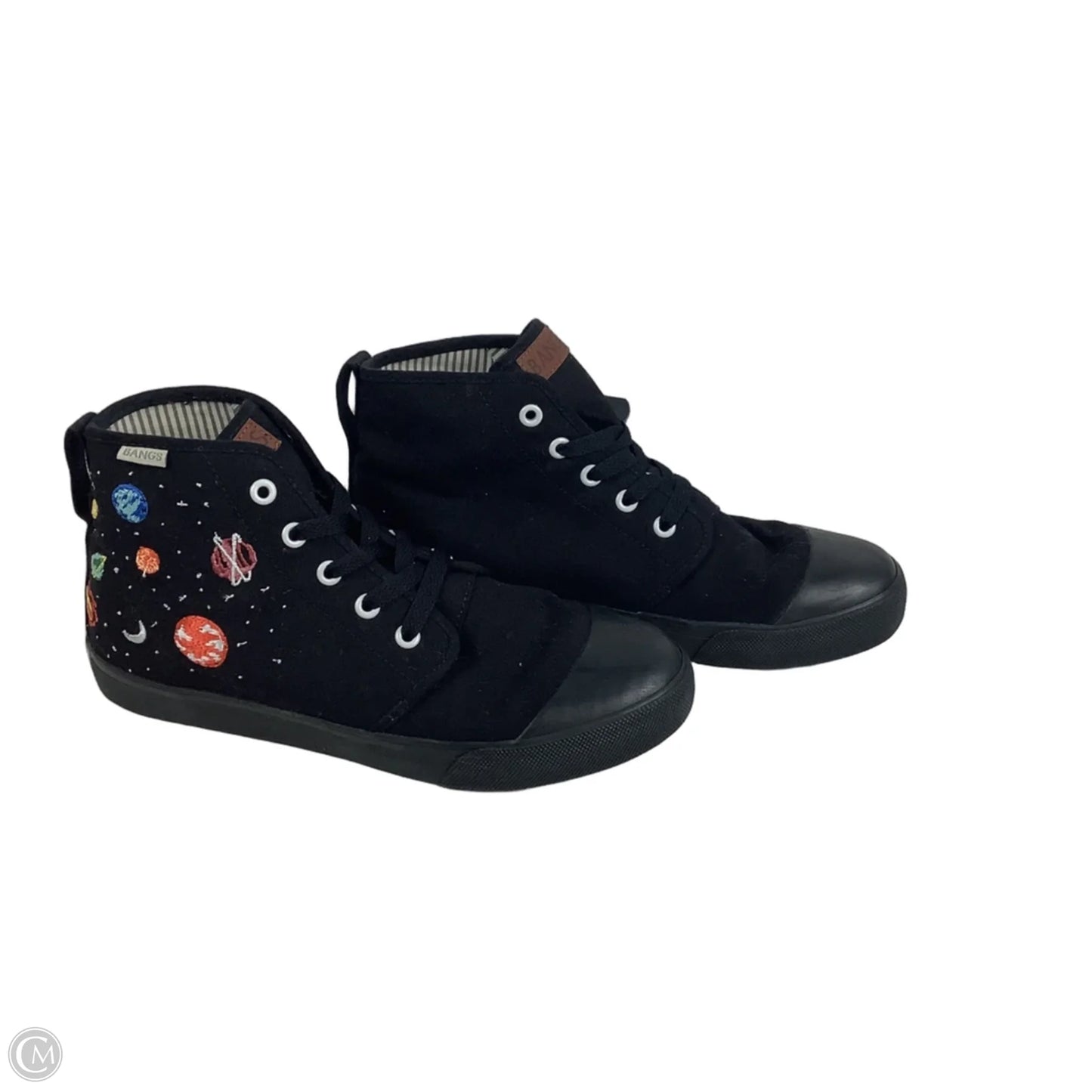 Shoes Sneakers By Clothes Mentor In Black, Size: 8