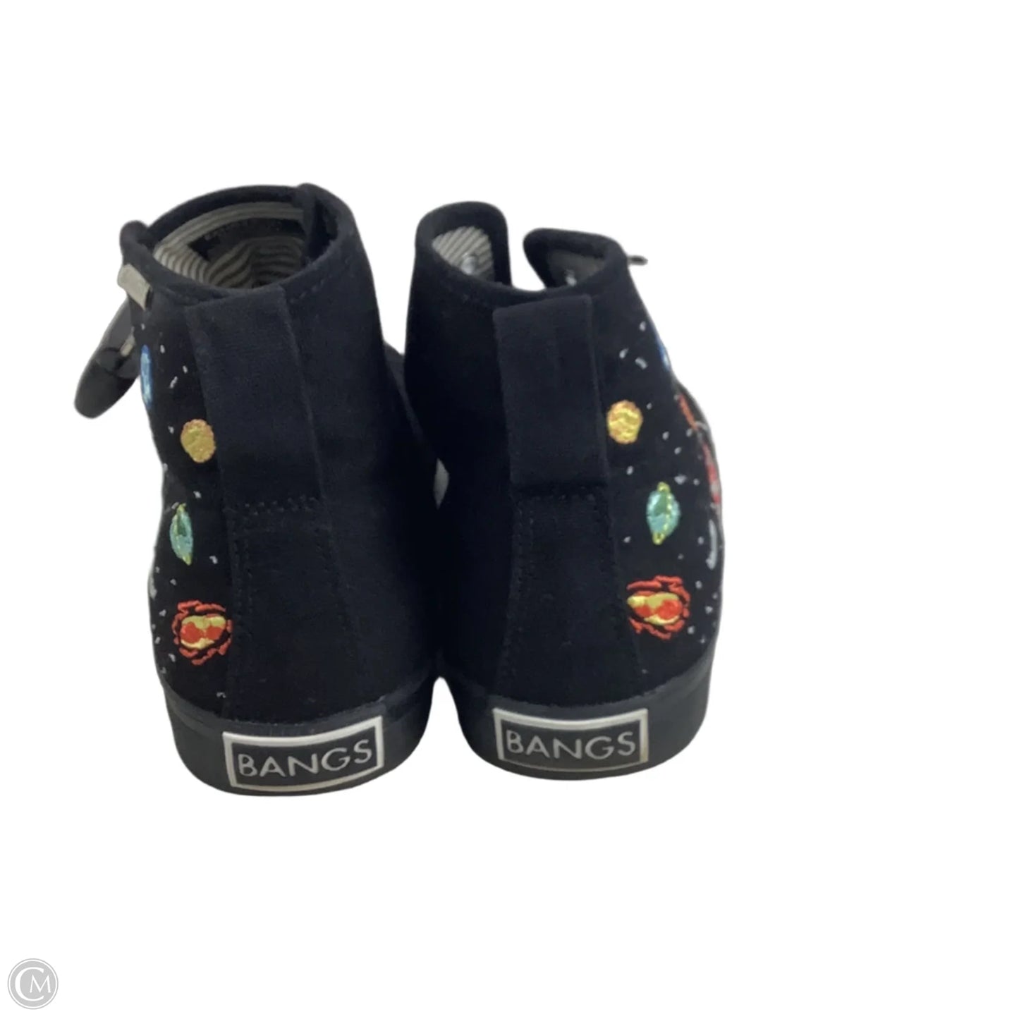 Shoes Sneakers By Clothes Mentor In Black, Size: 8