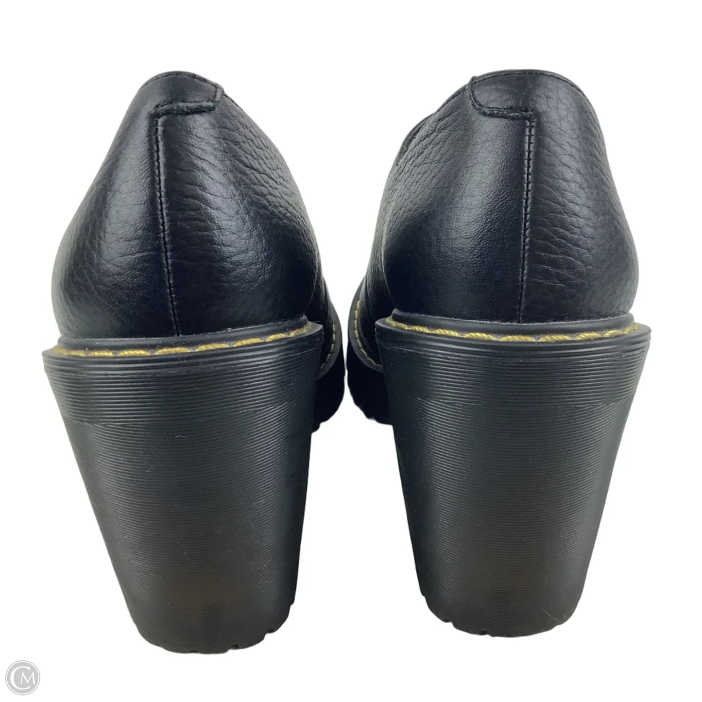 Shoes Heels Block By Dr Martens In Black, Size: 8