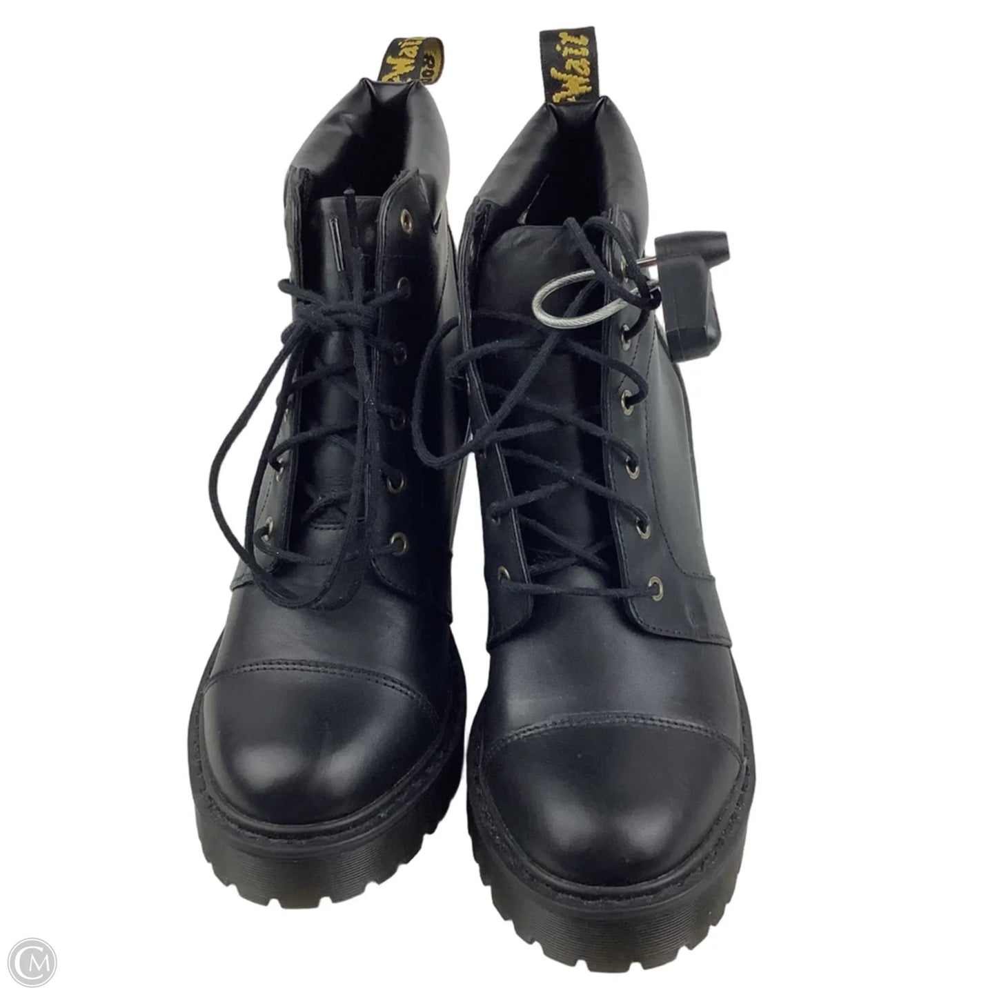 Boots Ankle Heels By Dr Martens In Black, Size: 7