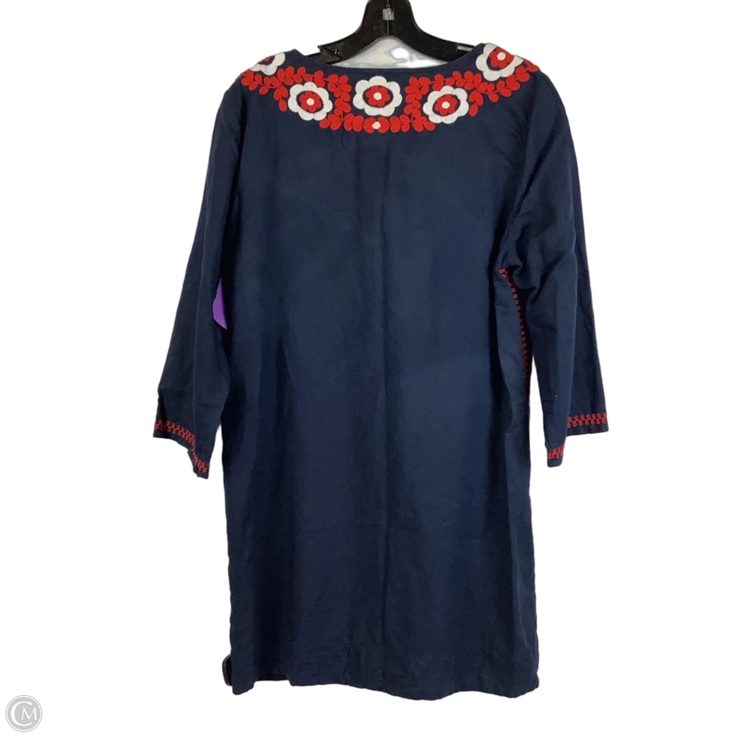 Dress Casual Short By J. Crew In Blue & Red, Size: M
