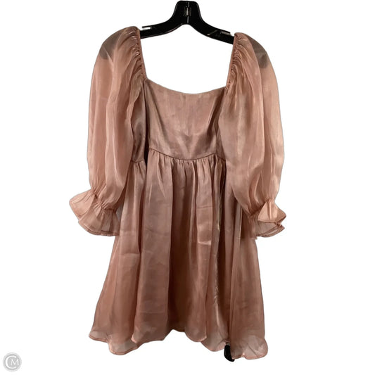 Dress Party Short By Entro In Pink, Size: M