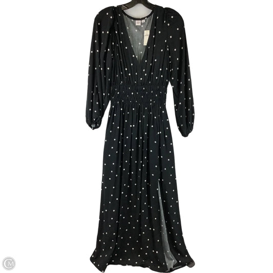 Dress Casual Maxi By Gap In Black, Size: L